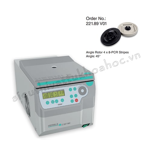 Máy ly tâm lạnh Z 207 MK rotor 4 dây ống PCR