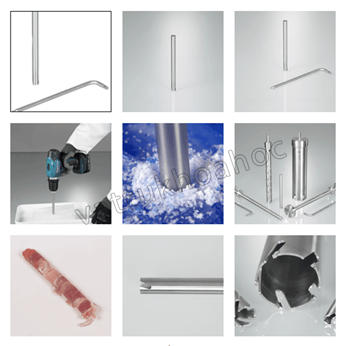 Dụng cụ lấy mẫu 100mm cho sản phẩm đông lạnh(Ice Borer) Burkle Code: 5323-0190
