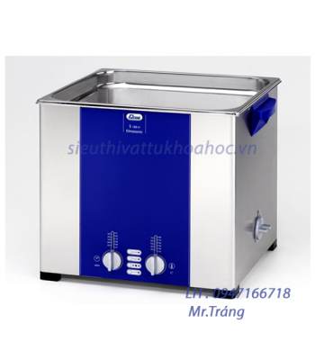 Bể rửa siêu âm có gia nhiệt 18 lít Elma S180H
