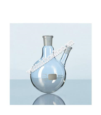 Bình cầu đáy tròn 2 cổ mài DURAN