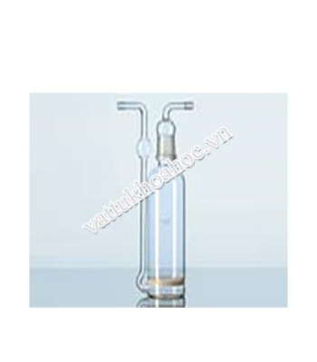 Bình sục khí nắp cổ mài có vòi DURAN