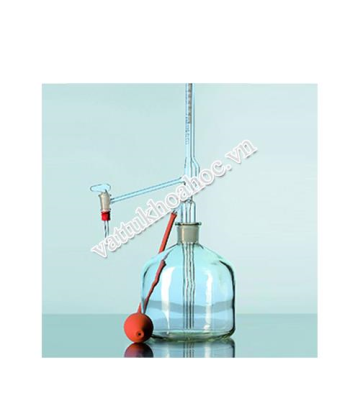 Burette tự động khóa thủy tinh DURAN