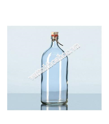 Chai trắng đựng mẫu có nắp kẹp DURAN