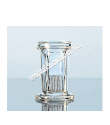 Hộp nhuộm lam loại Coplin thủy tinh soda lime DURAN