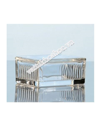 Hộp nhuộm lam loại Schiefferdecker thủy tinh soda lime DURAN