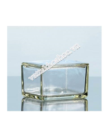 Hộp thủy tinh dùng cho hộp nhuộm lam 2 bộ phận DURAN