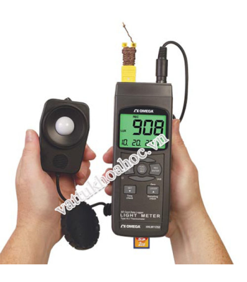 Máy đo ánh sáng, nhiệt độ cầm tay