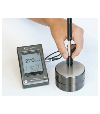 Máy đo độ cứng kim loại cầm tay (Cung cấp kèm tấm chuẩn và máy in) HMO