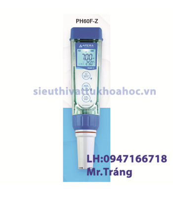 Máy đo pH bỏ túi thông minh PH60F-Z ( đo mặt phẳng và chất lỏng thể tích nhỏ)