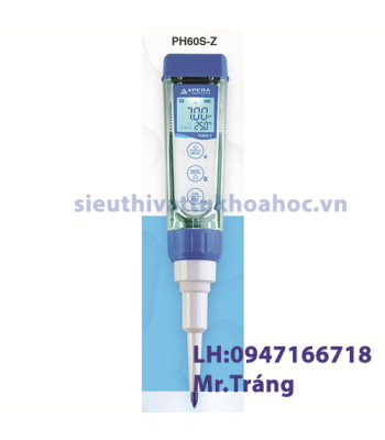 Máy đo pH bỏ túi thông minh PH60S-Z ( đo mẫu rắn , mềm )
