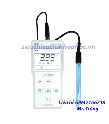 Máy đo pH cầm tay/ đo pH, EC, TDS và nhiệt độ ( APERA )