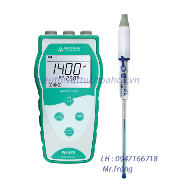 Máy đo pH/mV/nhiệt độ cầm tay APERA ( Đo lượng mẫu nhỏ/ đo trong ống nghiệm )