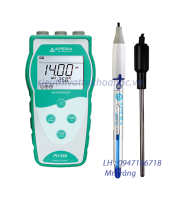 Máy đo pH/mV/nhiệt độ cầm tay APERA ( Dùng trong dung dịch axit mạnh hoặc HF )
