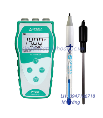 Máy đo pH/mV/nhiệt độ cầm tay APERA ( Dùng trong dung dịch bazo mạnh và kiềm )