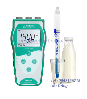 Máy đo pH/mV/nhiệt độ cầm tay APERA( Dùng trong sữa/ thực phẩm lỏng )