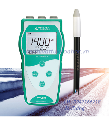 Máy đo pH/mV/nhiệt độ cầm tay trong nước thải