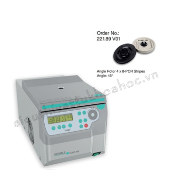 Máy ly tâm lạnh rotor ống 4 x 8-PCR Hermle Z 207 MK